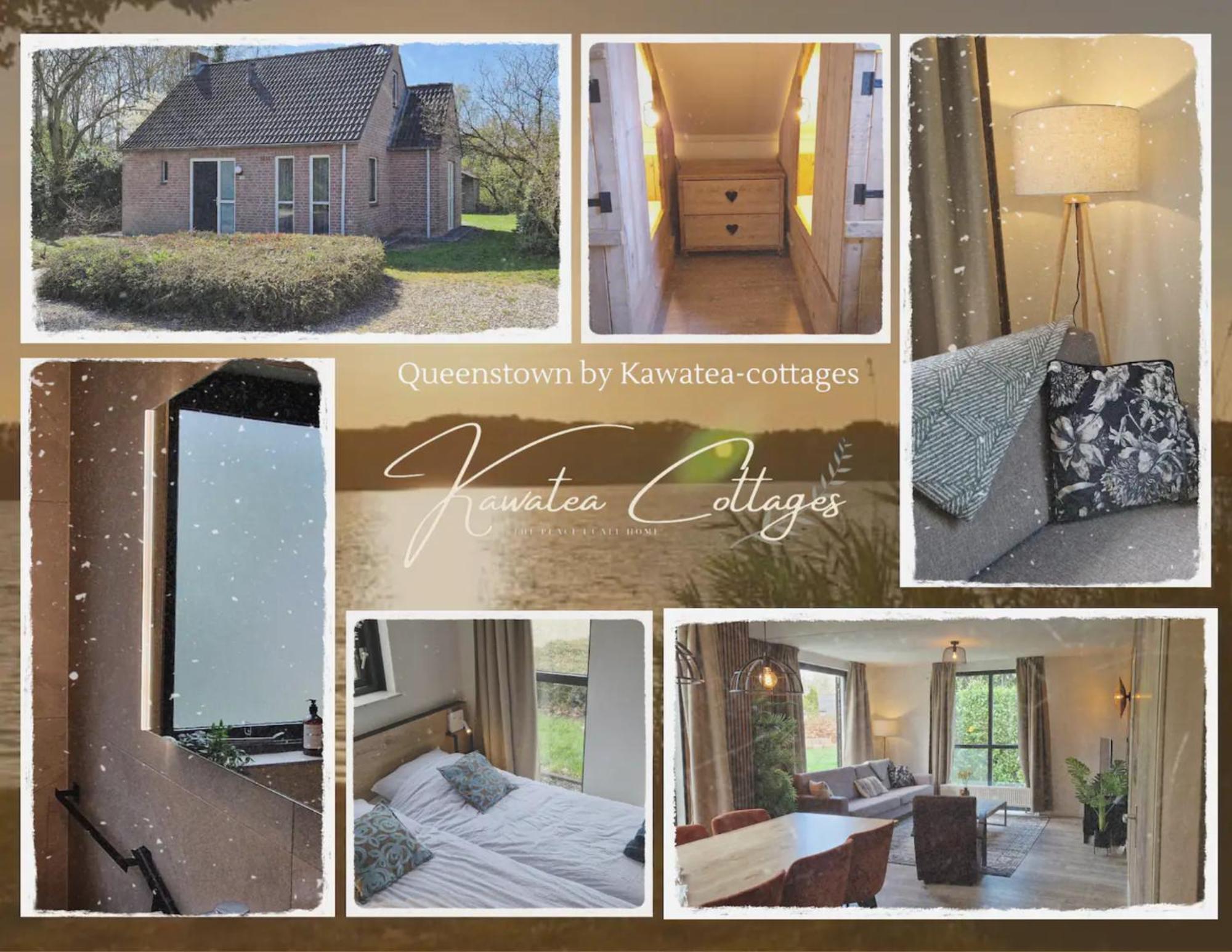 Forestview 'Queenstown' 6 Pers Very Child-Friendly By Kawatea Cottages (Adults Only) Ewijk Kültér fotó
